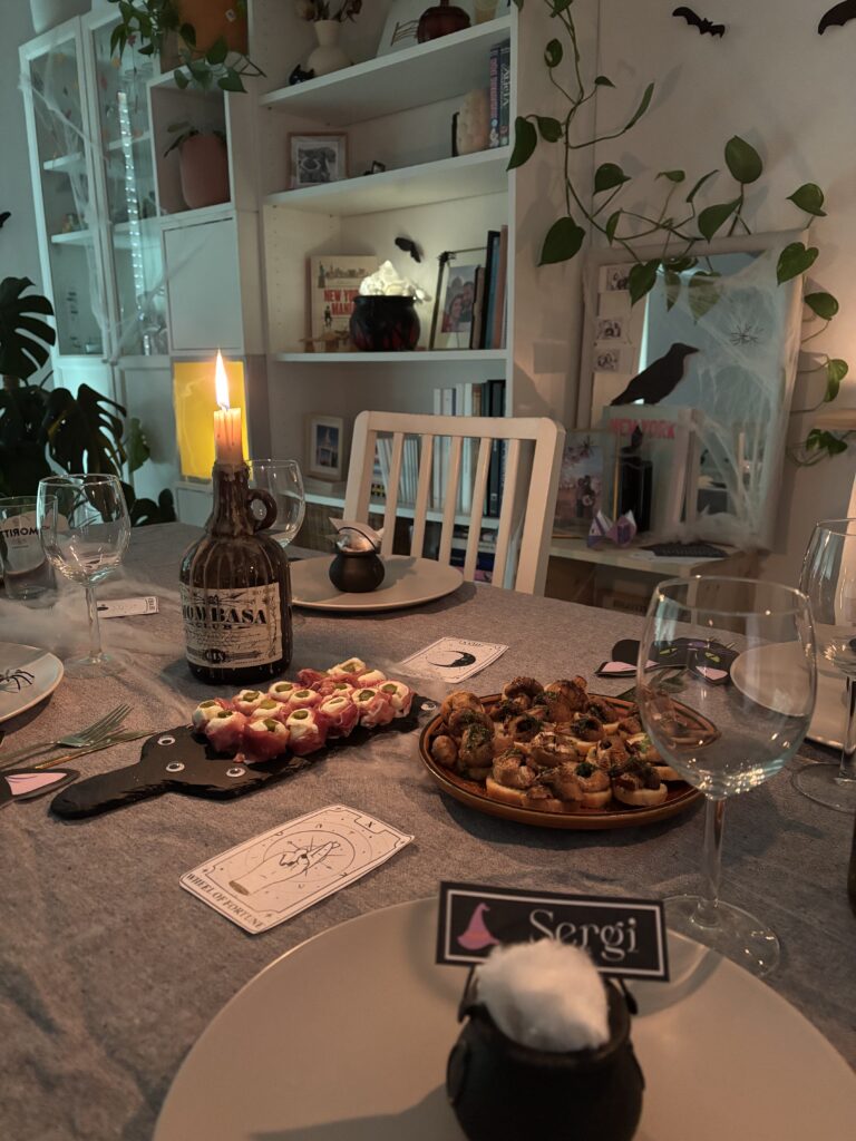 evento, halloween, mesa de halloween, celebración, mesa temática