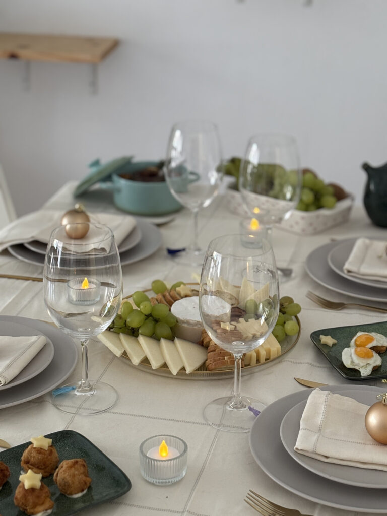 mesas bonitas, de navidad, ideas para poner la mesa